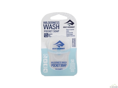 Мило Sea to Summit Wilderness Wash Pocket Soap 50 Leaf (STS APSOAP) - фото