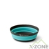 Миска складная Sea to Summit Frontier UL Collapsible Bowl M, Aqua Sea Blue (STS ACK038011-050203) - фото