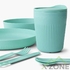 Набор посуды Sea to Summit Passage Dinnerware Set, 1P, 7 Piece, Aqua Sea Blue (STS ACK037051-120219) - фото