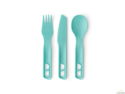 Набір посуду Sea to Summit Passage Dinnerware Set 7 Piece, Aqua Sea (STS ACK037051-120219) - фото