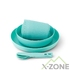 Набор посуды Sea to Summit Passage Dinnerware Set, 1P, 7 Piece, Aqua Sea Blue (STS ACK037051-120219) - фото