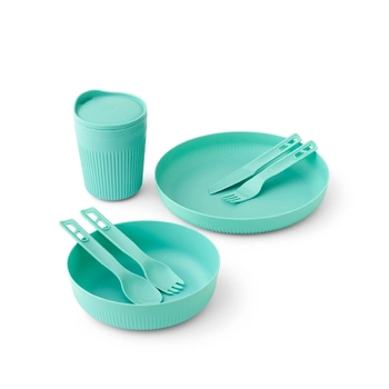 Набір посуду Sea to Summit Passage Dinnerware Set 7 Piece, Aqua Sea (STS ACK037051-120219) - фото