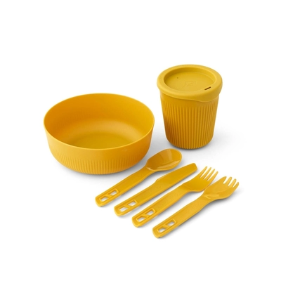 Набір посуду Sea to Summit Passage Dinnerware Set 6 Piece, Arrowwood Yellow (STS ACK037051-120913) - фото