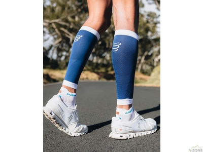 Гетри компресійні Compressport R2 3.0, Estate-Blue (SU00047B) - фото