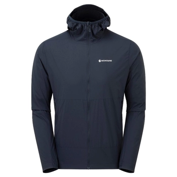 Куртка ветровка Montane Featherlite Hoodie Men's, Eclipse-Blue - фото