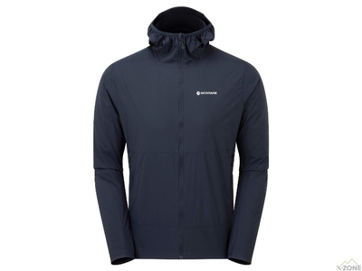 Куртка вітрова Montane Featherlite Hoodie Men's, Eclipse-Blue - фото