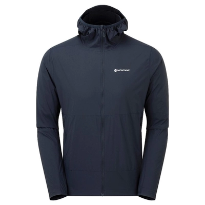 Куртка вітрова Montane Featherlite Hoodie Men's, Eclipse-Blue - фото