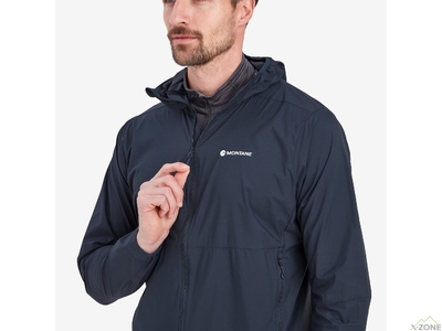 Куртка вітрова Montane Featherlite Hoodie Men's, Eclipse-Blue - фото