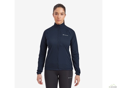 Куртка вітрова Montane Featherlite Jacket Women's, Eclipse-Blue - фото