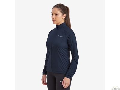 Куртка вітрова Montane Featherlite Jacket Women's, Eclipse-Blue - фото