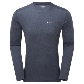 Футболка Montane Dart Long Sleeve T-Shirt Men's, Eclipse-Blue - фото