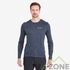 Футболка Montane Dart Long Sleeve T-Shirt Men's, Eclipse-Blue - фото