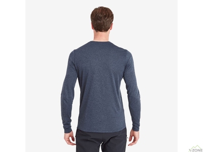 Футболка Montane Dart Long Sleeve T-Shirt Men's, Eclipse-Blue - фото