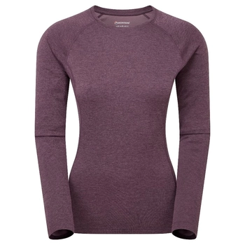 Футболка Montane Dart Long Sleeve T-Shirt Women's, Mulberry - фото