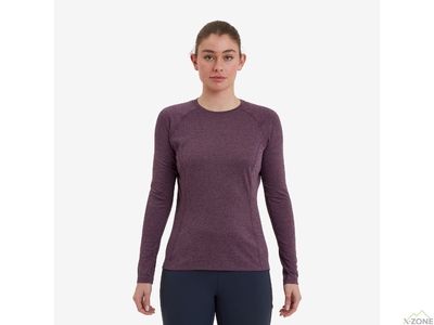 Футболка Montane Dart Long Sleeve T-Shirt Women's, Mulberry - фото