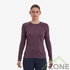 Футболка Montane Dart Long Sleeve T-Shirt Women's, Mulberry - фото