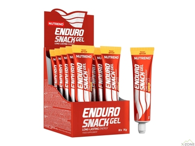 Енергетичний вуглеводний гель Nutrend Endurosnack (Абрикос) 75 г - фото