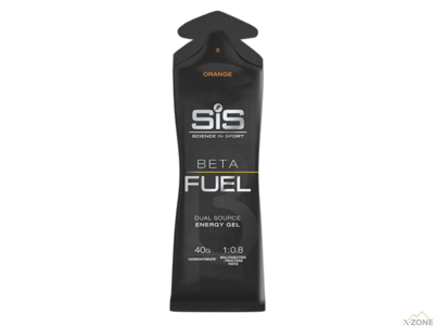 Гель высокоуглеводный SIS Beta Fuel Energy Gel 60 ml, Orange - фото