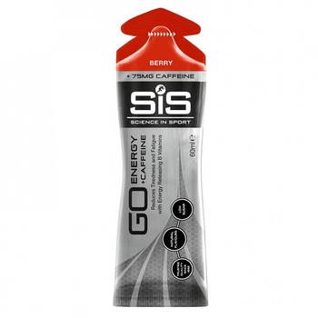 Гель енергетичний SIS Go Energy + Caffeine Gel 60 ml, Berry - фото