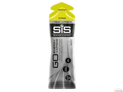 Энергетический гель SIS Go Energy + Caffeine Gel 60 ml, Citrus - фото