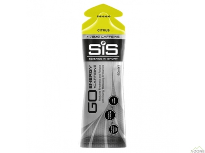 Гель енергетичний SIS Go Energy + Caffeine Gel 60 ml, Citrus - фото