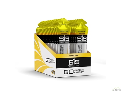 Гель ізотонічний вуглеводний SIS Go Isotonic Gel 60 ml, Lemon & Lime - фото