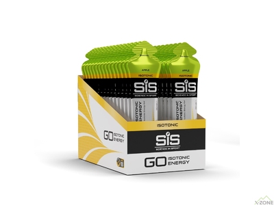 Гель ізотонічний вуглеводний SIS Go Isotonic Gel 60 ml, Apple - фото