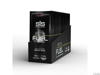 Напиток энергетический SIS Beta Fuel 80 g, Red Berry - фото
