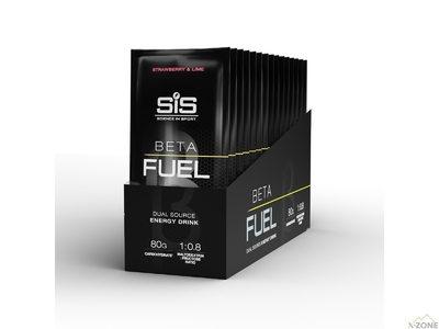 Напиток энергетический SIS Beta Fuel 80 g, Strawberry & Lime - фото