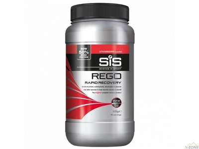 Восстановительный напиток SIS REGO Rapid Recovery 500 g, Strawberry - фото