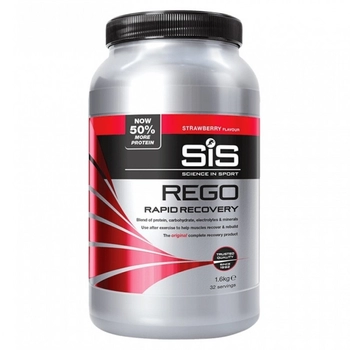 Восстановительный напиток SIS REGO Rapid Recovery 1,6 kg, Strawberry - фото