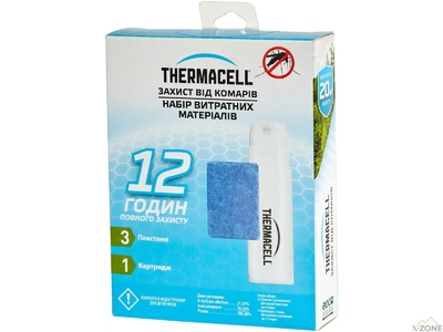 Картридж + репеллент Thermacell R-1 Mosquito Repellent Refills 12 часов - фото