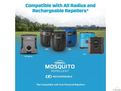 Картридж Thermacell ER-140 Rechargeable Zone Mosquito Protection Refill 40 часов - фото