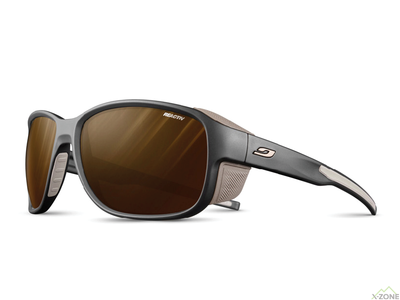 Солнцезащитные очки Julbo Monterosa 2 Reactiv HM 2-4 Polarized, Black/Brown - фото