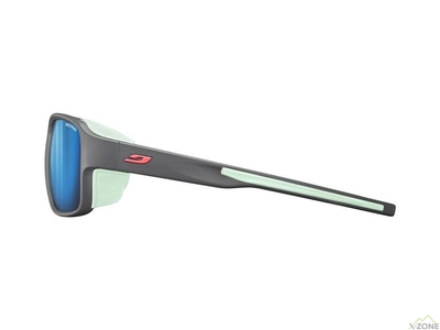 Сонцезахисні окуляри Julbo Monterosa 2 Spectron 3, Gray/Mint - фото