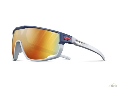 Очки Julbo Rush Reactiv 1-3 Light Amplifier, Blue/Gray - фото