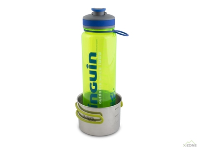 Фляга Pinguin Tritan Slim Bottle 1 L, Green (PNG 804645) - фото