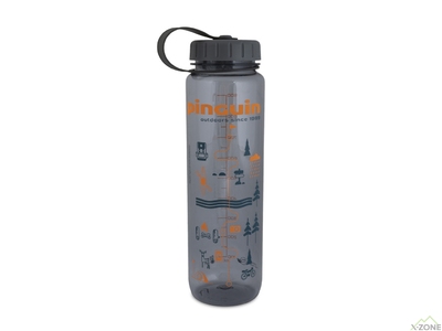 Фляга Pinguin Tritan Slim Bottle 1 L, Grey (PNG 804683) - фото