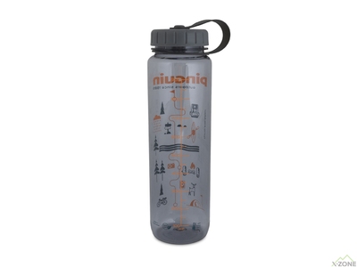 Фляга Pinguin Tritan Slim Bottle 1 L, Grey (PNG 804683) - фото