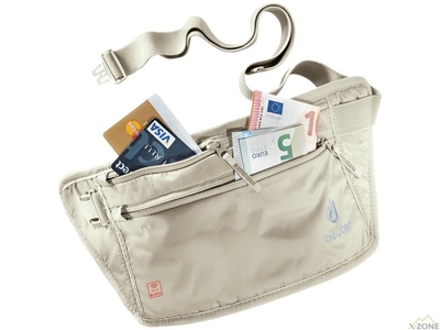 Кошелек Deuter Security Money Belt II RFID Block, Sand 3942820 6010) - фото
