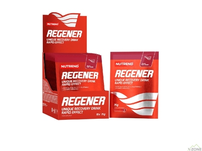 Напиток восстановительный Nutrend Regener (Красная свежесть) 75 г - фото