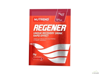 Напиток восстановительный Nutrend Regener (Красная свежесть) 75 г - фото