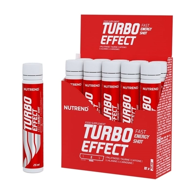 Напій енергетичний Nutrend Turbo Effect Shot 25 мл - фото