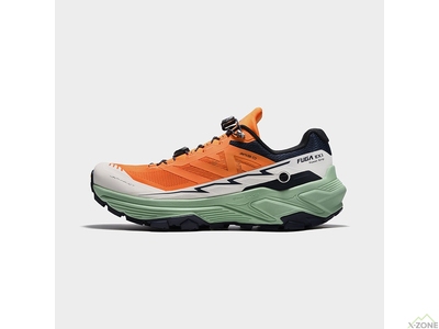 Трейловые женские кроссовки Kailas Fuga EX 3 Trail Running Shoes Women's, Orange/Navy Blue (KS2413212) - фото