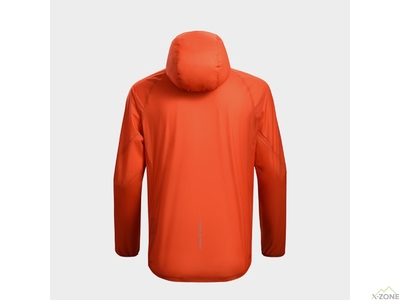 Куртка мужская для бега Kailas Aero Nebula Light Trail Running Hardshell Jacket Men's, Sunset Orange (KG2231120) - фото