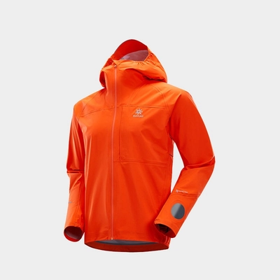 Куртка Kailas Nebula GTX2 Trail Running Hardshell Jacket Men's, Sunset Orange (KG2231119) - фото