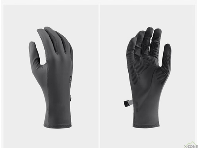 Перчатки беговые Kailas Full-finger Sun-protective Gloves Men's, Dark Grey (KM2456101) - фото