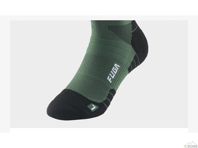 Носки беговые Kailas High-cut Trail Running Socks Women's, Black (KH2402213) - фото