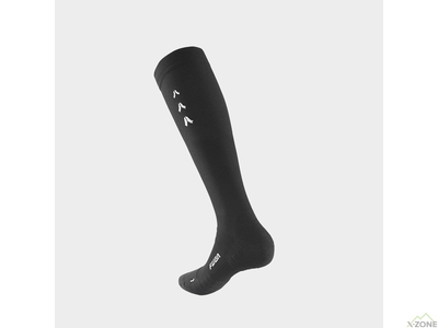 Носки беговые Kailas High-cut Trail Running Socks Women's, Black (KH2402213) - фото