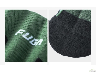 Носки беговые Kailas High-cut Trail Running Socks Women's, Green (KH2402213) - фото